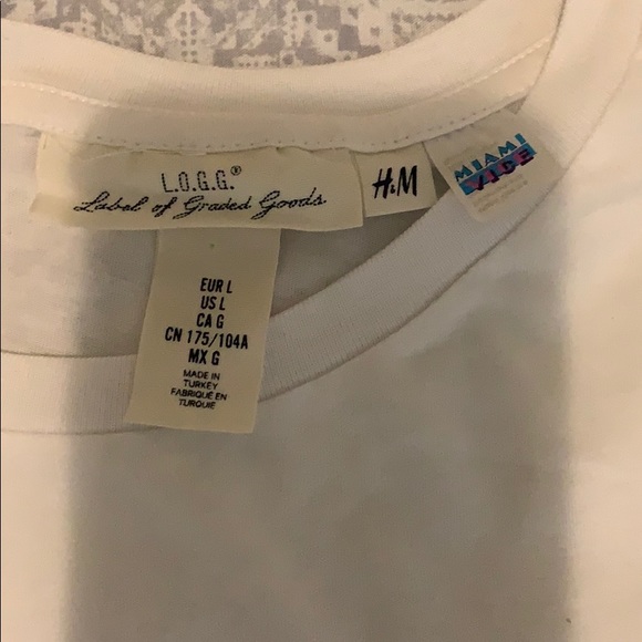 Gently Used H n M Miami Vice T-Shirt - Picture 3 of 5